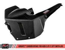 Load image into Gallery viewer, AWE Tuning Audi B9/B9.5 S4/S5/RS5 3.0T Carbon Fiber AirGate Intake w/ Lid
