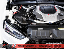 Load image into Gallery viewer, AWE Tuning Audi B9/B9.5 S4/S5/RS5 3.0T Carbon Fiber AirGate Intake w/ Lid