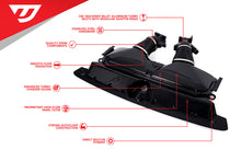 Load image into Gallery viewer, Unitronic Carbon Fiber Intake & Turbo Inlets for C8 RS 6/RS 7 Gloss Carbon