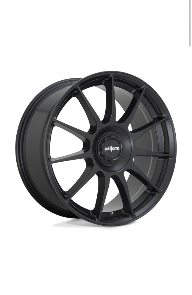 Rotiform DTM 19x8.5 5x112 +45 Black Set of 4 (Special Price) – GPO